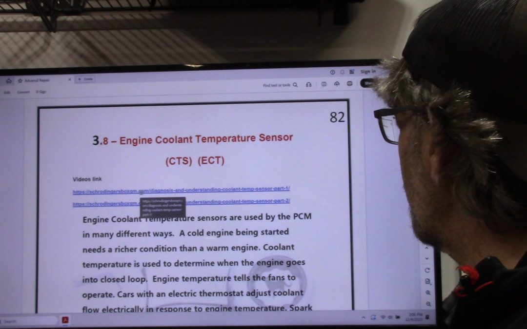 Book Walkthrough 3.8- Coolant Temp Sensors Pt1 (Very Important Sensor!)